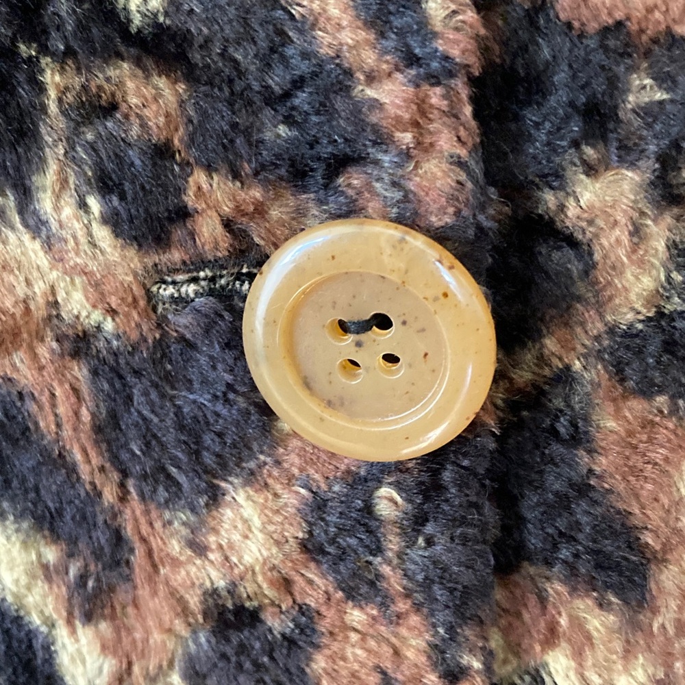 VTG Italian Leopard Print Swing Jacket - Picture 4 of 8